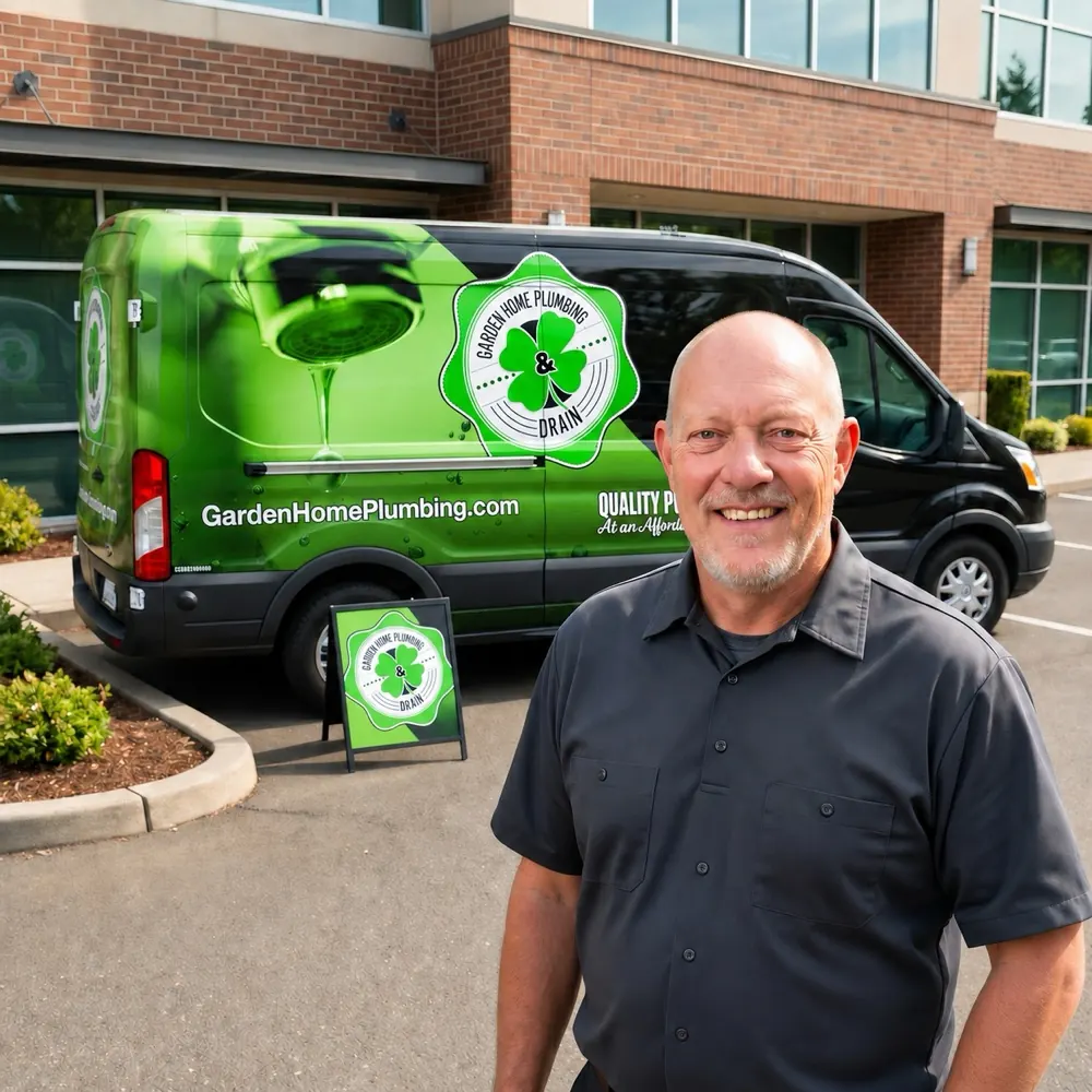 Derek Marsh, owner of Garden Home Plumbing & Drain